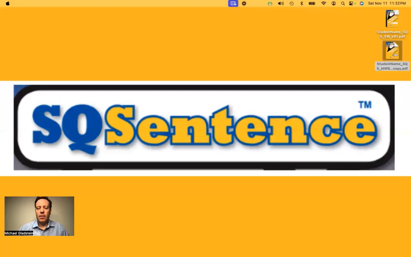 SQ Sentence MY WORD BANK