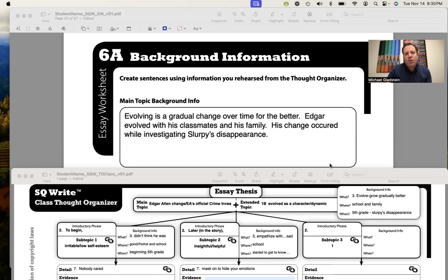 SQ Write post Lesson 7 Paragraph